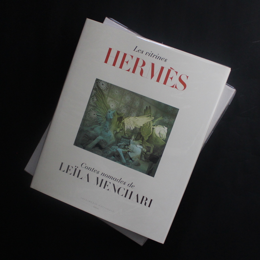 Les Vitrines HERMES Contes Nomades de LEILA MENCHARI（With Slipcase）