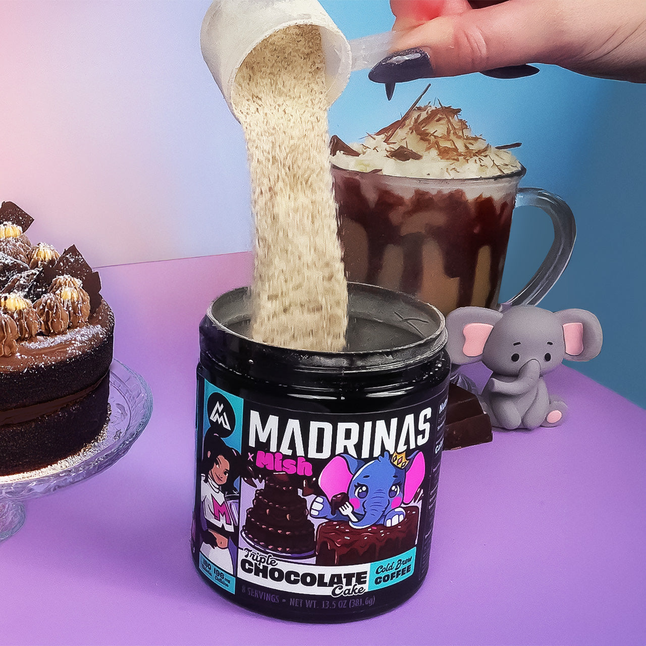 MADRINAS x Mish | Triple Chocolate Cake Instant Coffee