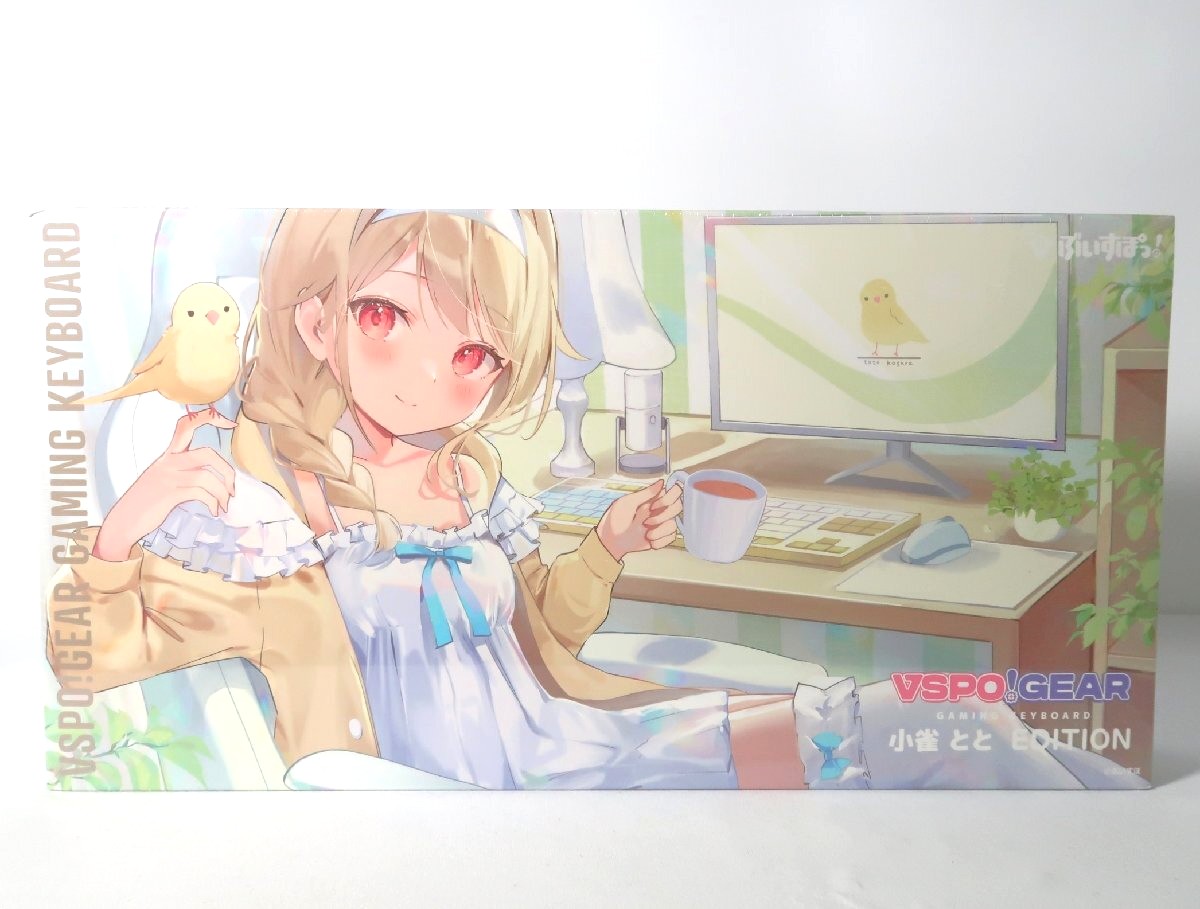 ぶいすぽっ！VSPO! GEAR ゲーミングキーボード 第2弾 小雀とと Edition