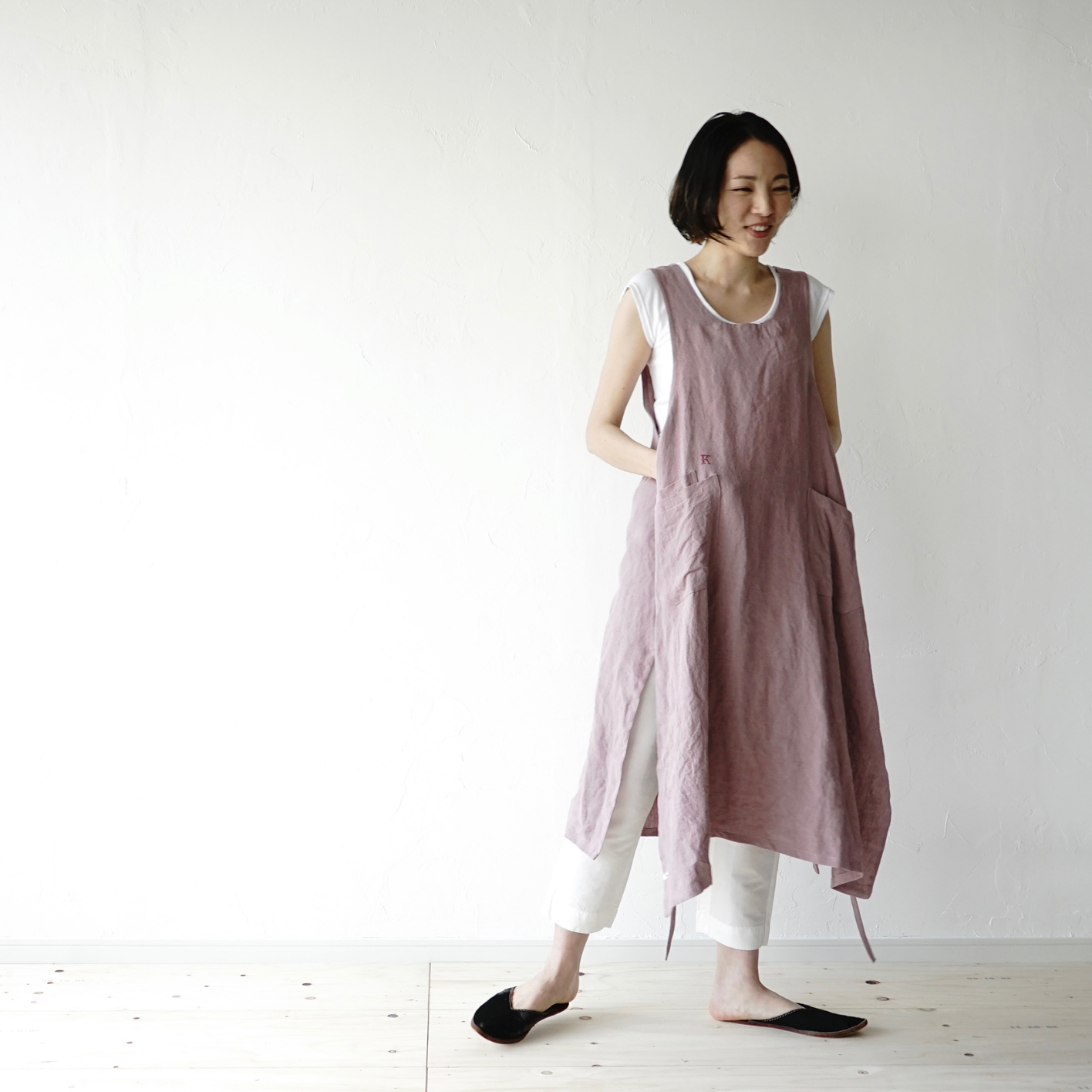 TABARD / hand made linen｜割烹着kapoc（カポック）公式オンライン
