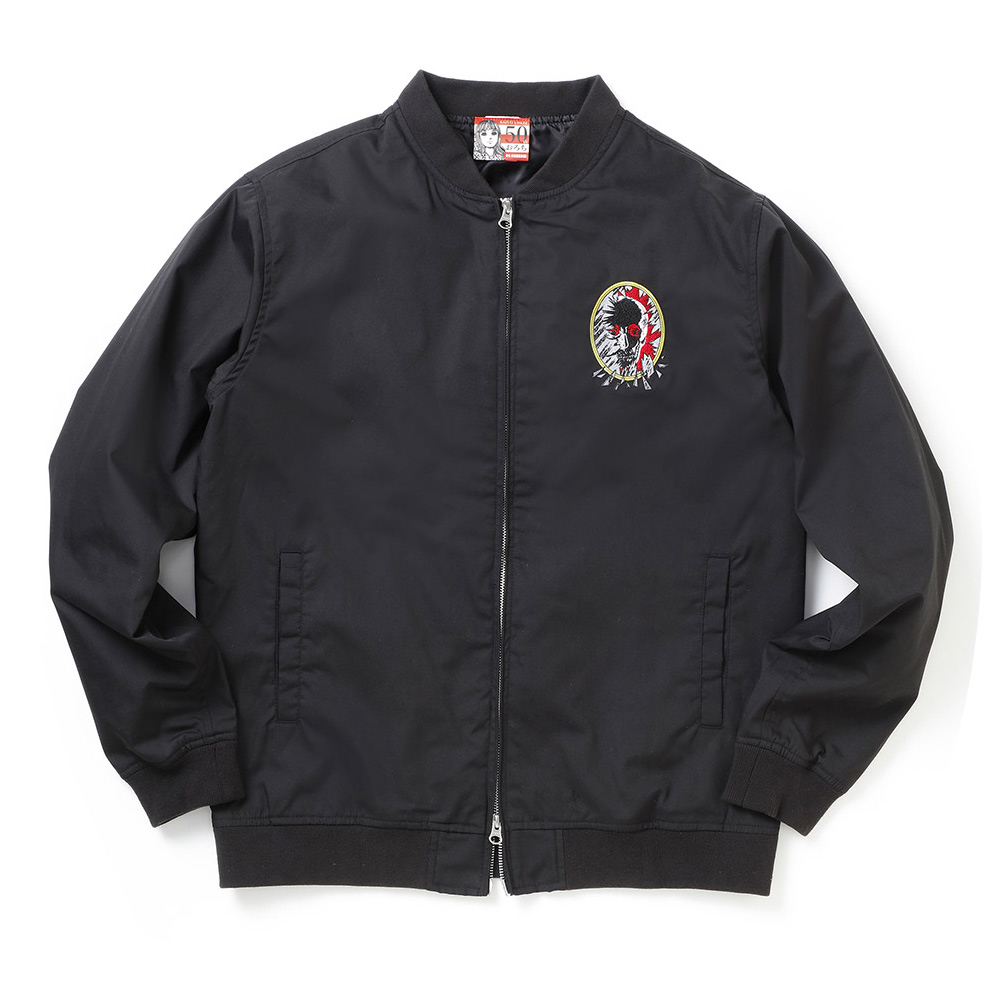 楳図かずお おろち50周年記念 刺繍ブルゾン（前面） | - Japaaan