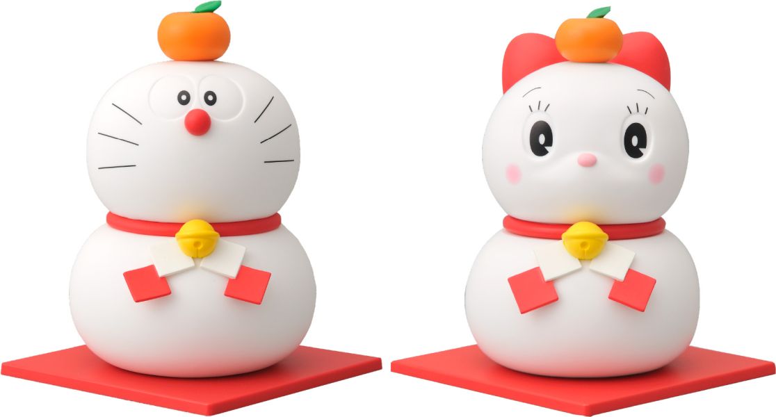 ドラえもん ドラミちゃん鏡餅フィギュアセット(大)台座つき 11,000円