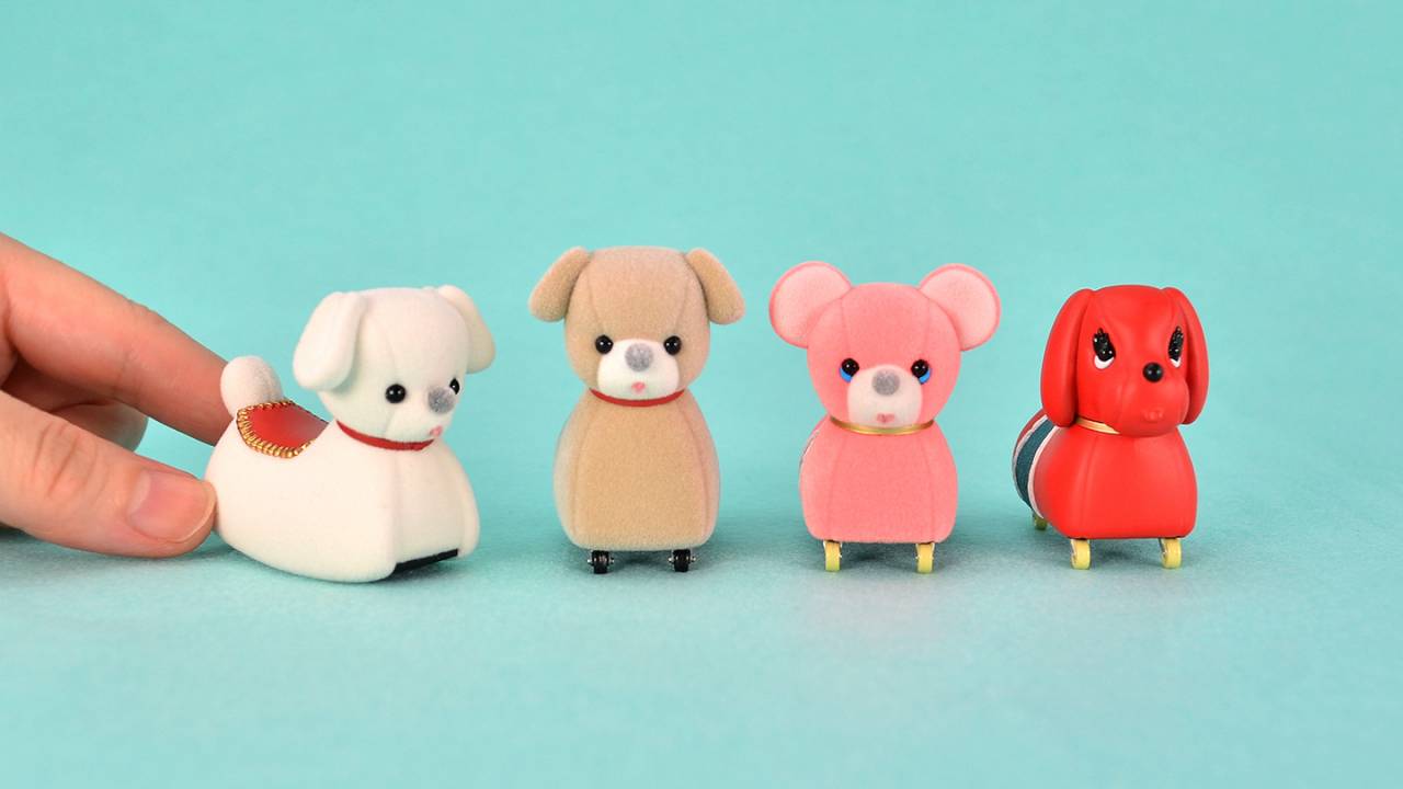 人形の老舗「吉徳」が昭和時代に販売していた「のりもの動物」の