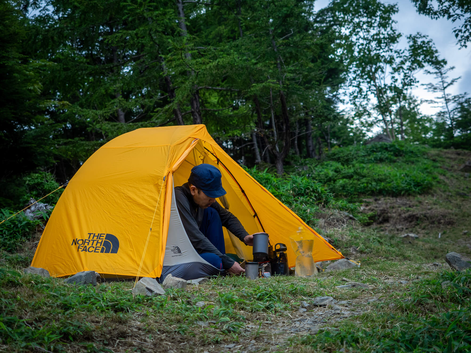 実は軽い！ ザ・ノース・フェイスの登山テント「マウンテンショット1