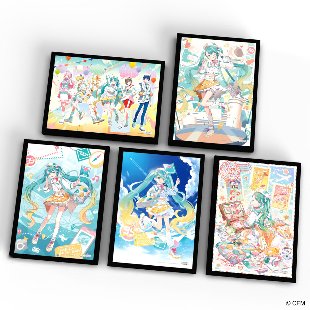 グッズ]マジカルミライ 2024 B4パブミラー（全5種）｜初音ミク