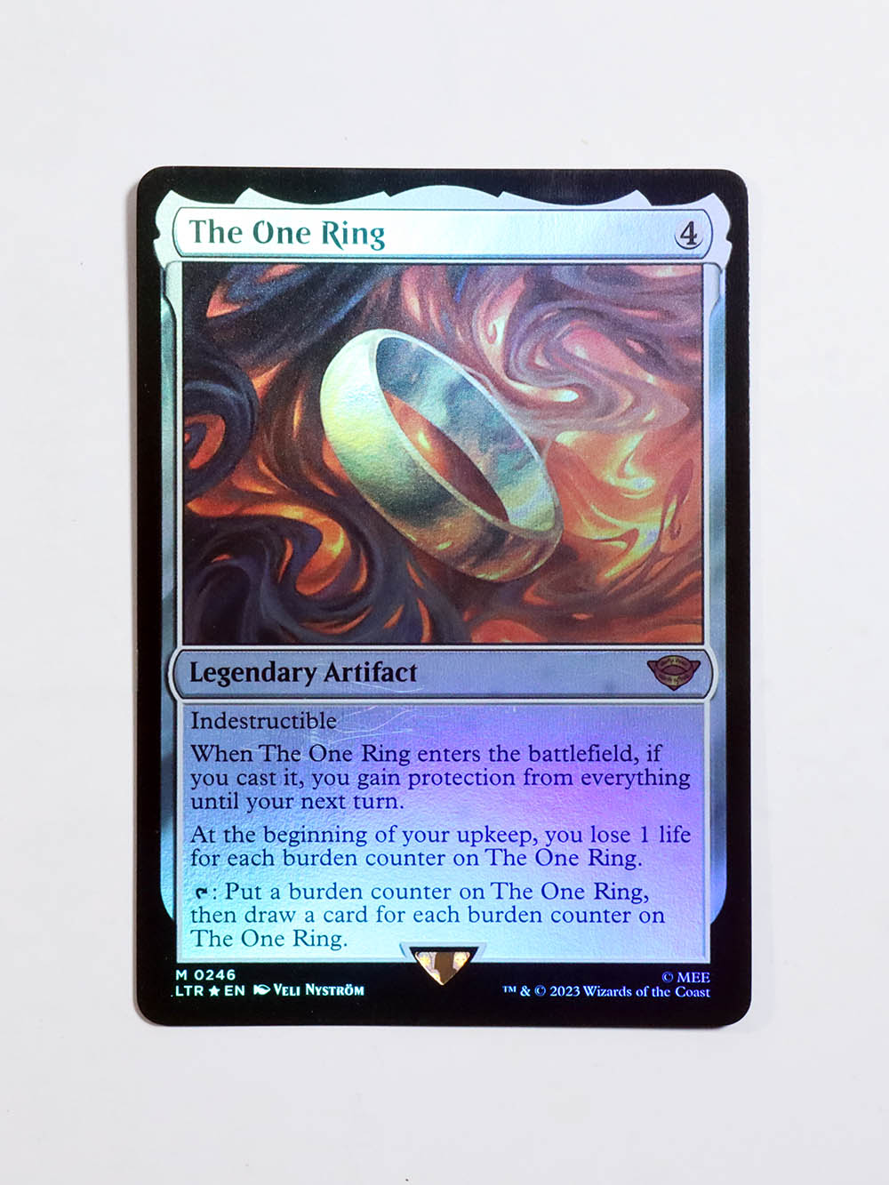 The One Ring #246 Foil from The Lord of the Rings: Tales of Middle