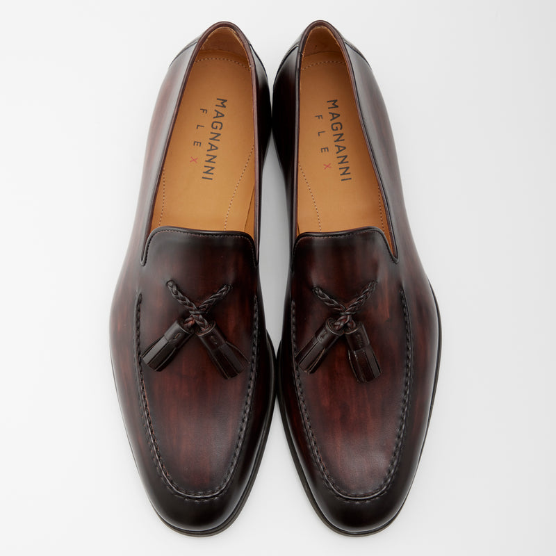 FLEX タッセルローファー ダークブラウン | 41883 DBR – MAGNANNI