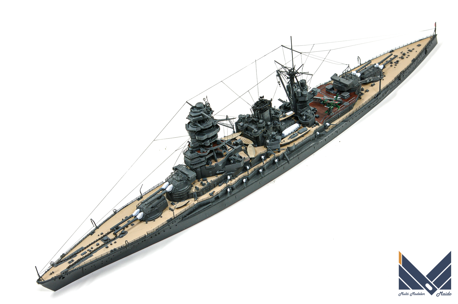 フジミ 1/700 日本海軍戦艦「長門」完成品 FUJIMI NAGATO | 模型工房M