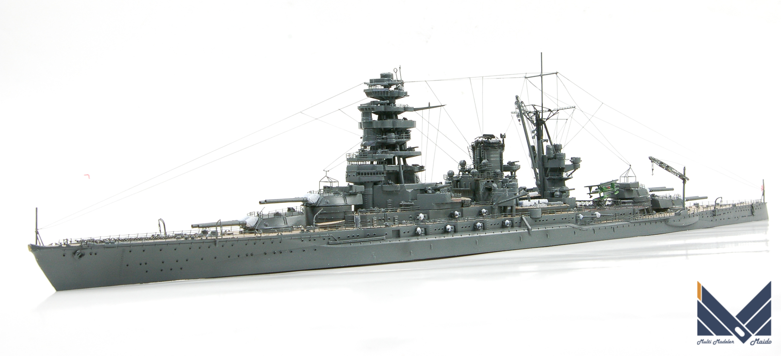 フジミ 1/700 日本海軍戦艦「長門」完成品 FUJIMI NAGATO | 模型工房M