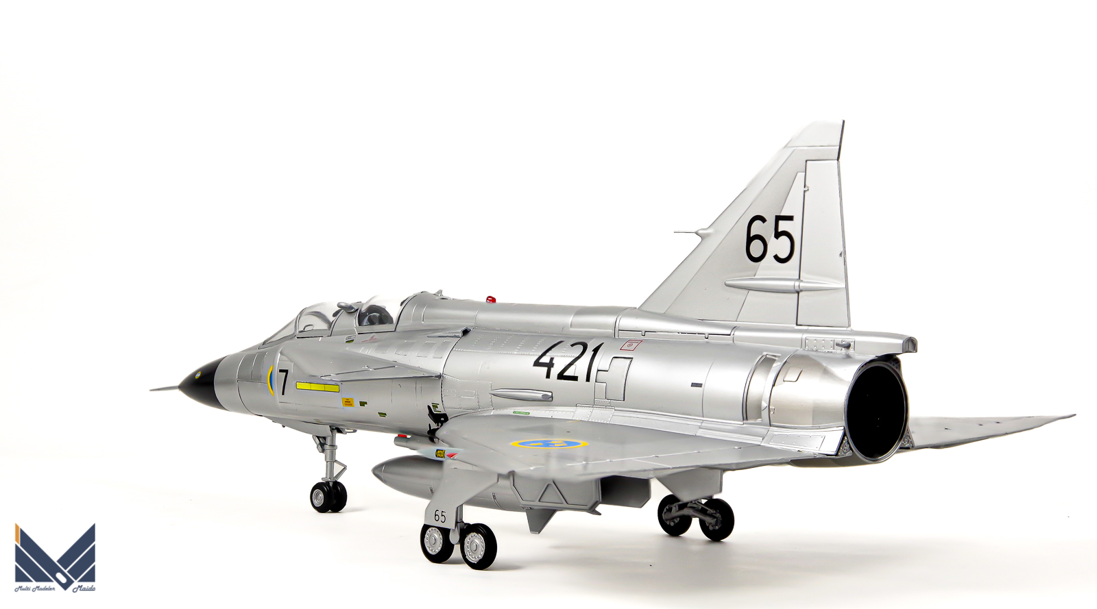 スペシャルホビー 1/72 ビゲン 複座型 完成品 SPECIAL HOBBY SAAB 37