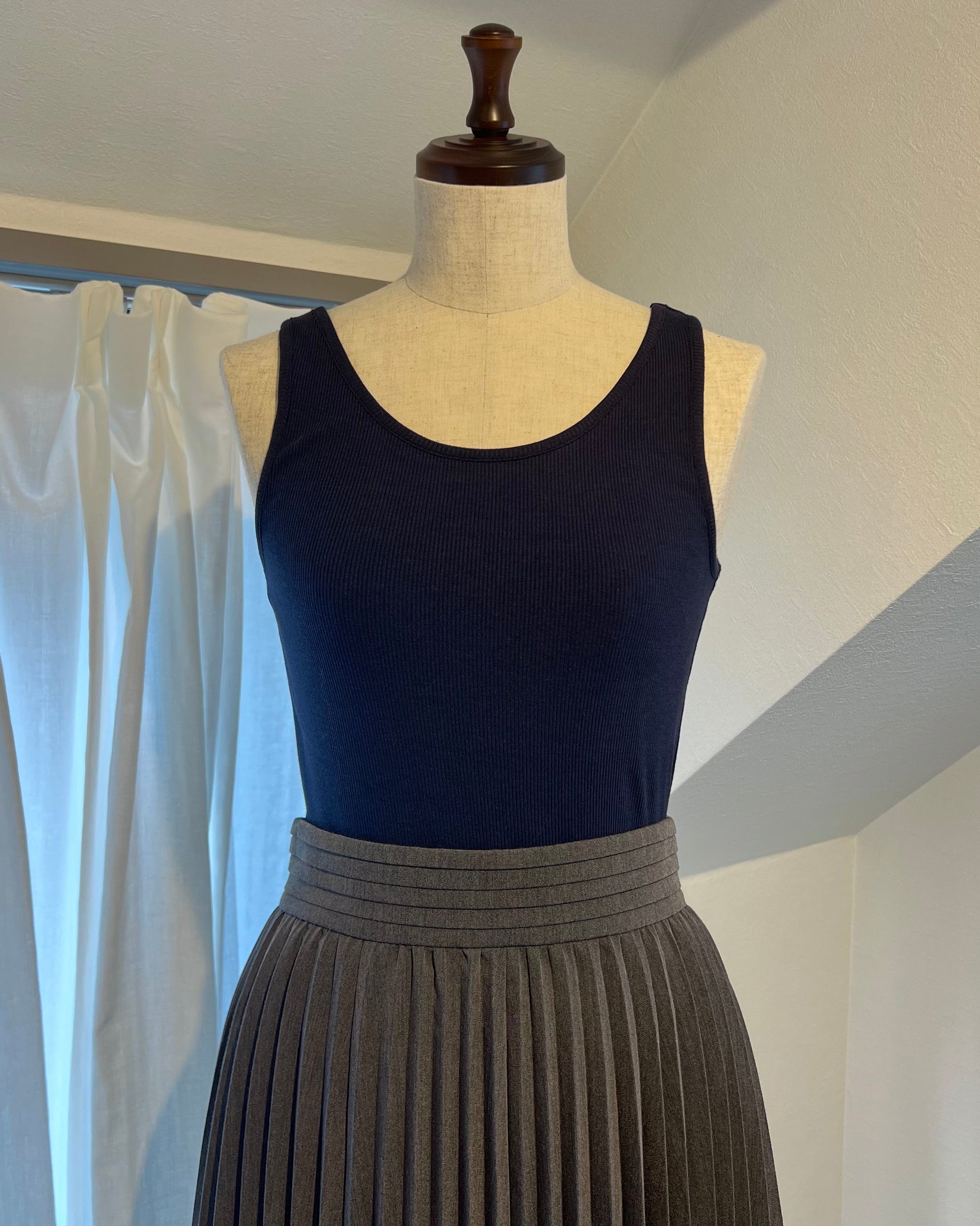 タンク付きレースシャツ｜Renewal – Maison Echelle