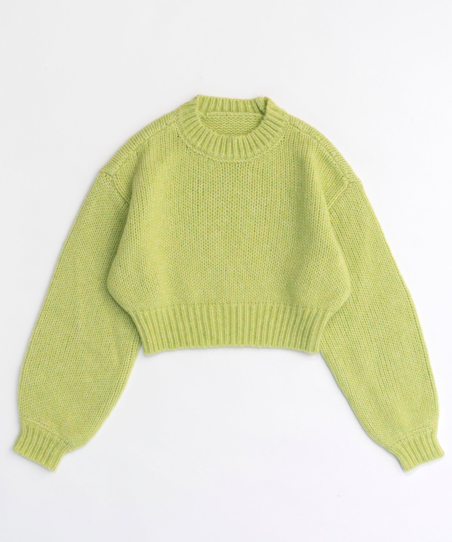 SALE】Wool Short Length Knitwear