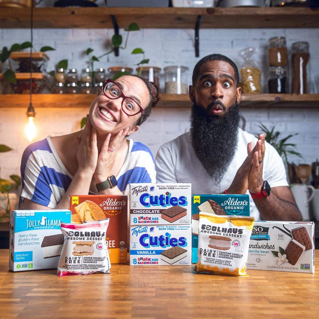 Vegan Ice Cream Sandwich Review and Taste Test - Make It Dairy Free