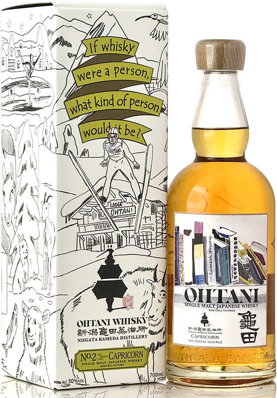 大谷ウイスキー 新潟亀田 ゾディアック サイン シリーズ 「Capricorn
