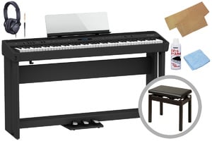 Roland ローランド / FP-90X BK ブラック【専用スタンド＆ペダル+高低