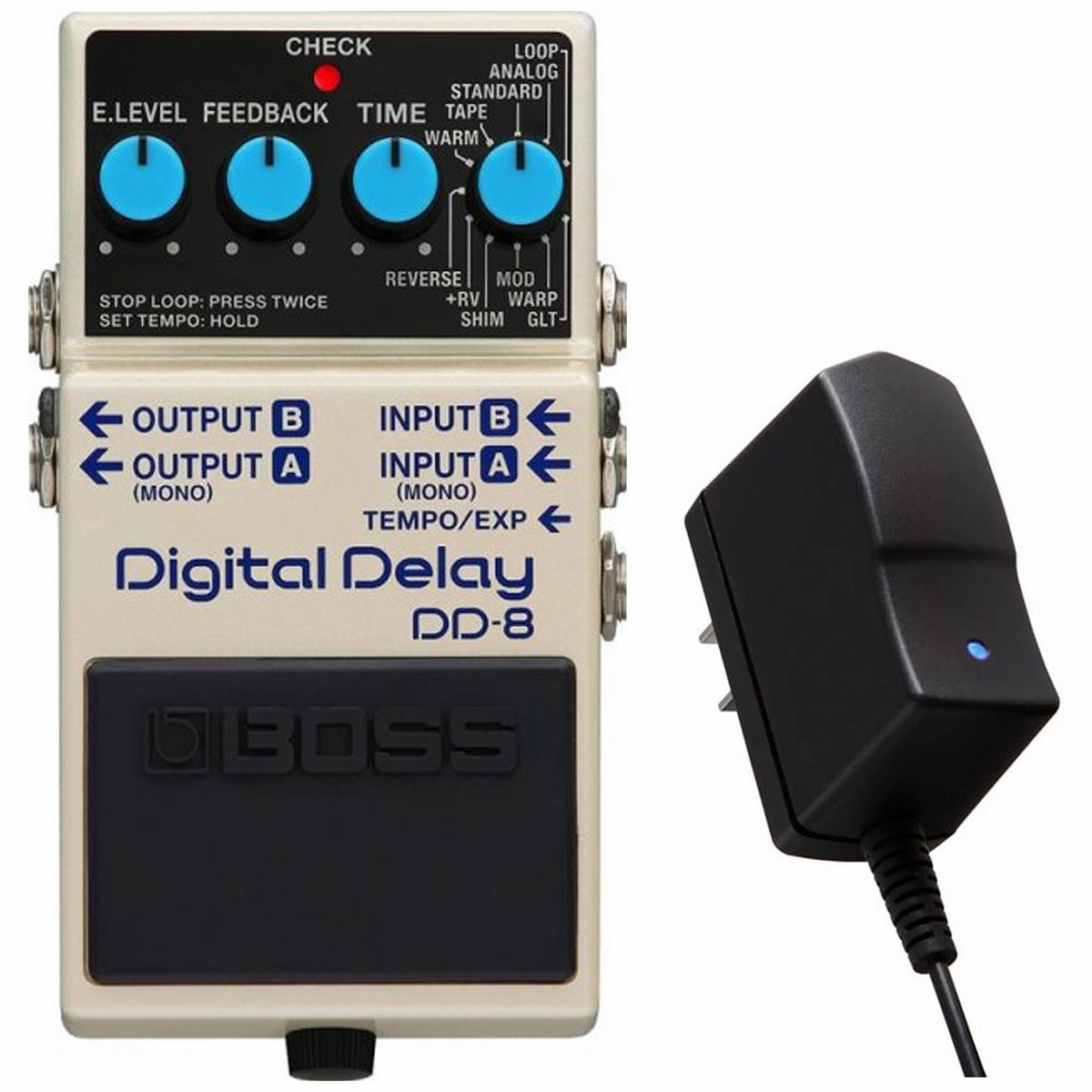 BOSS / DD-8 Digital Delay［純正ACアダプター同時購入セット