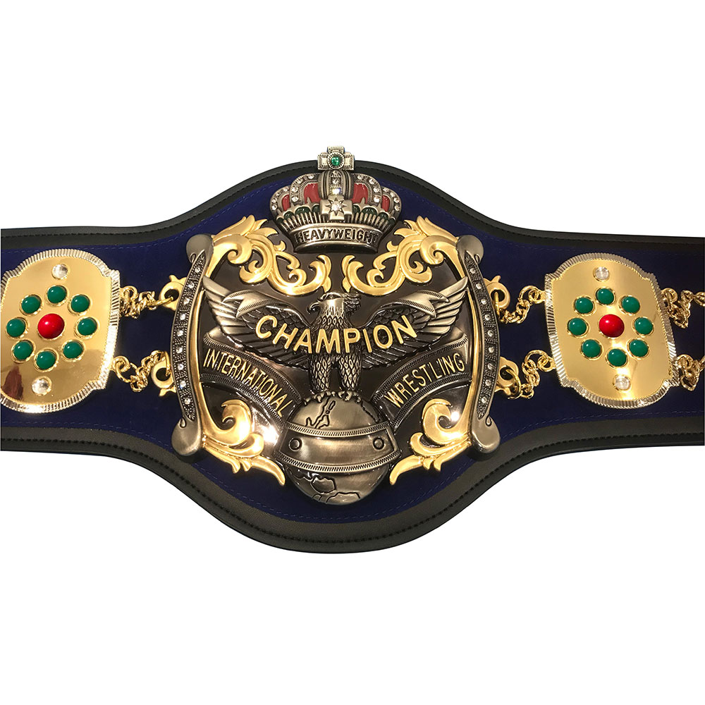 全日本プロレス 3冠ベルトレプリカ インターナショナル・ヘビー級