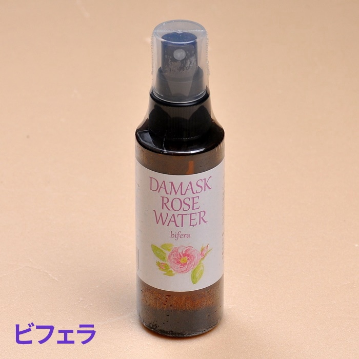 ビフェラ】ダマスクローズウォーター（オーガニック化粧水）100ml ※土