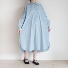 CASEY CASEY ケイシー ケイシー : YUKI LONGUE SHIRT ウールギャバジン