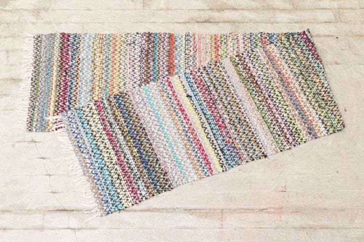 北欧家具 talo フィンランド製 トラースマッタ （裂き織りマット）