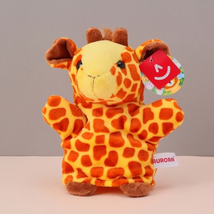 ハンドパペット キリン | ぬいぐるみ | てんのうじどうぶつえん - 通販