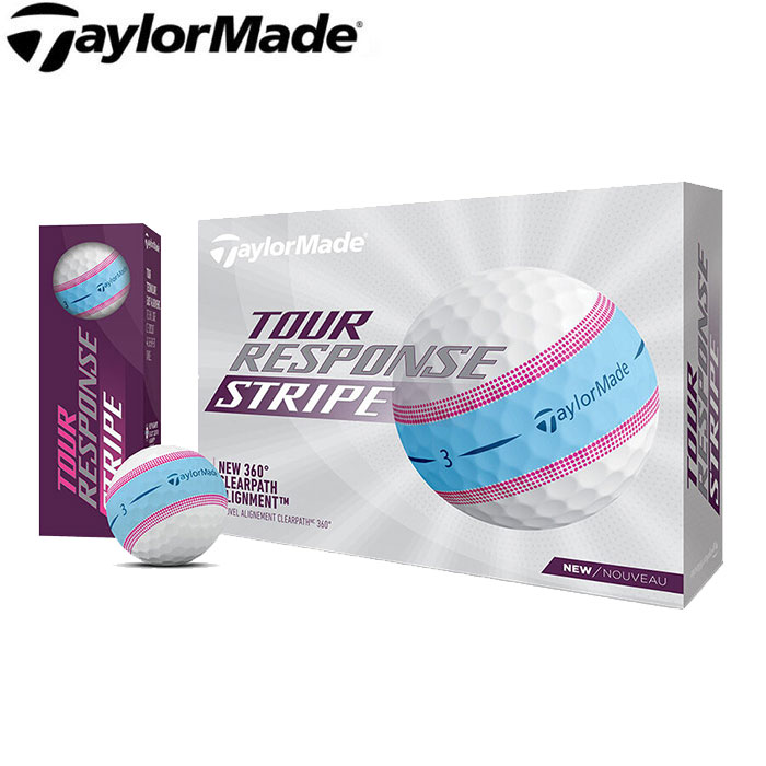 2023年モデル テーラーメイド ツアー レスポンス ストライプ ボール