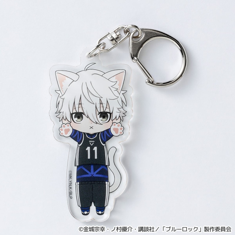 ブルーロック】のび猫アクリルキーホルダー（凪 誠士郎） [キャラfab