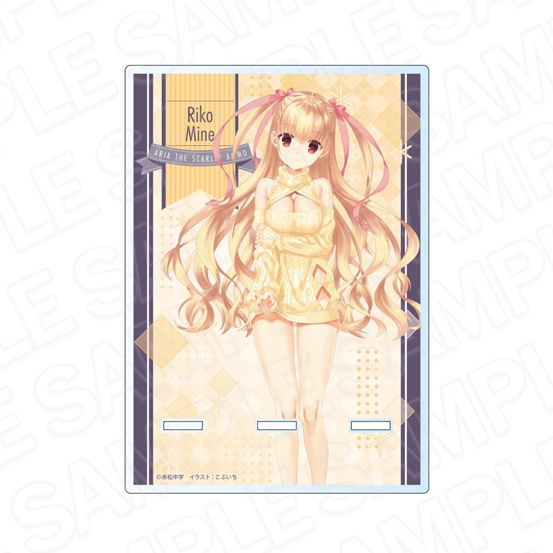 予約受付3/27まで】緋弾のアリア アクリルスマホスタンド 峰 理子