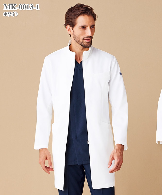ミッシェルクラン男子白衣ドクターコート長袖[チトセ製品] MK-0013