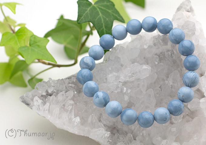 ブルーオパールのブレスレット【9.5mm】｜パワーストーンの通販サイト