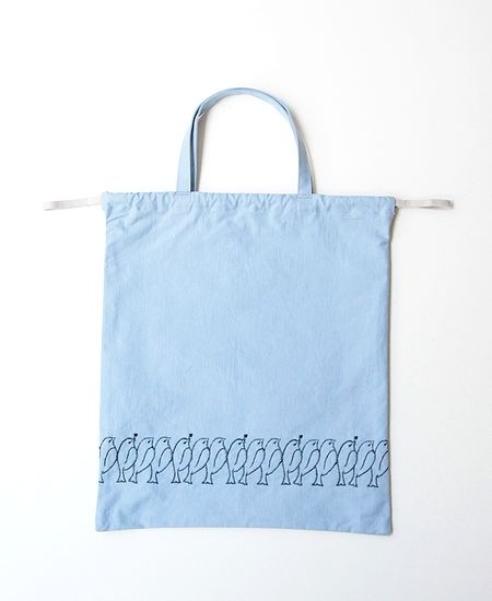 mina perhonen ミナペルホネン lintu リンツ 巾着バッグ（大）（kids）