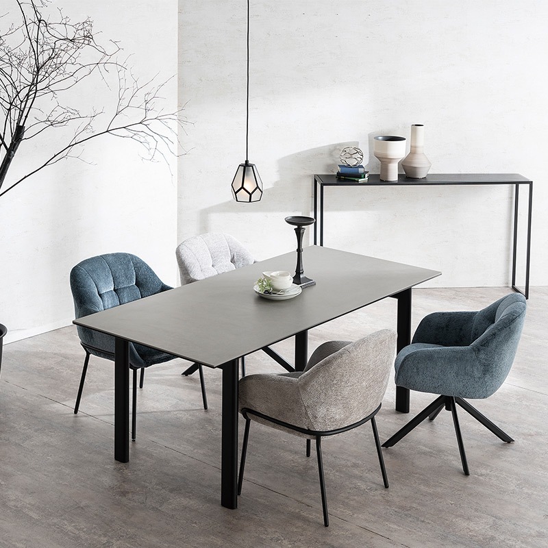 回転アームチェア JULIE AC SHINY【大型商品配送】の通販｜東京