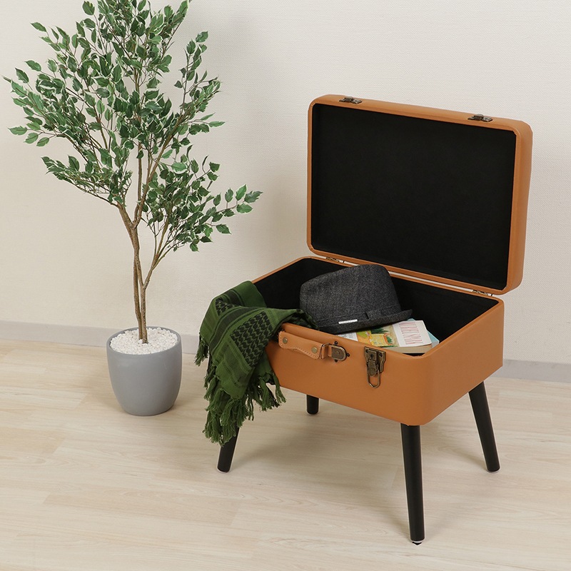 スツール ST-3263BKCA トランクの通販｜東京インテリア公式通販