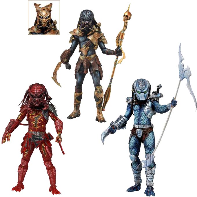 プレデター アクションフィギュア シリーズ10 (3体セット)