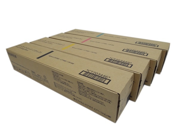 富士フイルム FUJIFILM CT203446-49 4色セット（K、M、C、Y 各1本