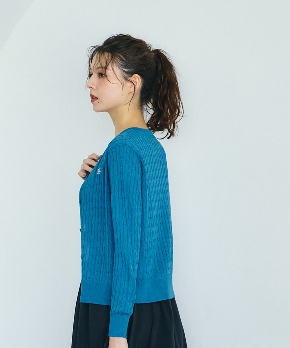 SALE】ツイストケーブルニットカーディガン - 12Twelve Agenda