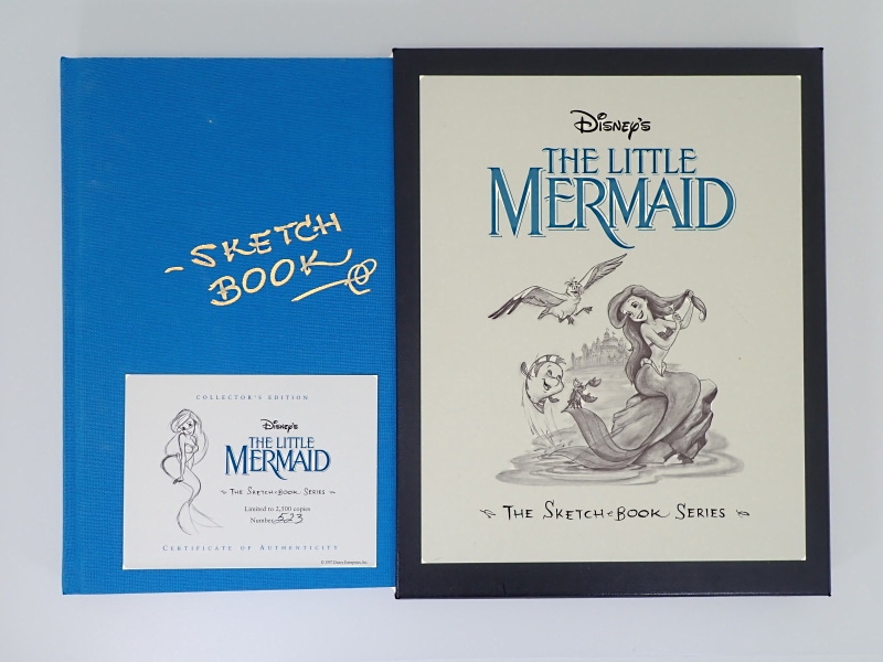 映画「リトルマーメイド」サイン入り限定版アートブック(ブックカバー