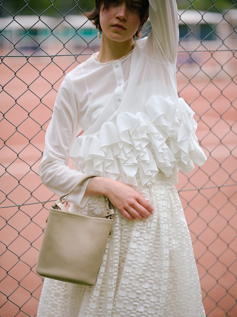 レザーバッグ-beige- | Bag | | TREFLE＋1（トレフルプラスワン）