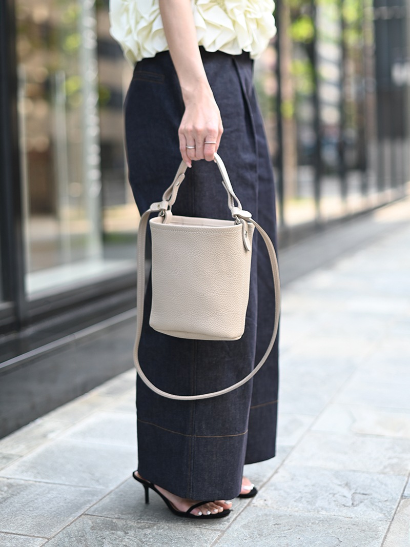 レザーバッグ-beige- | Bag | | TREFLE＋1（トレフルプラスワン）