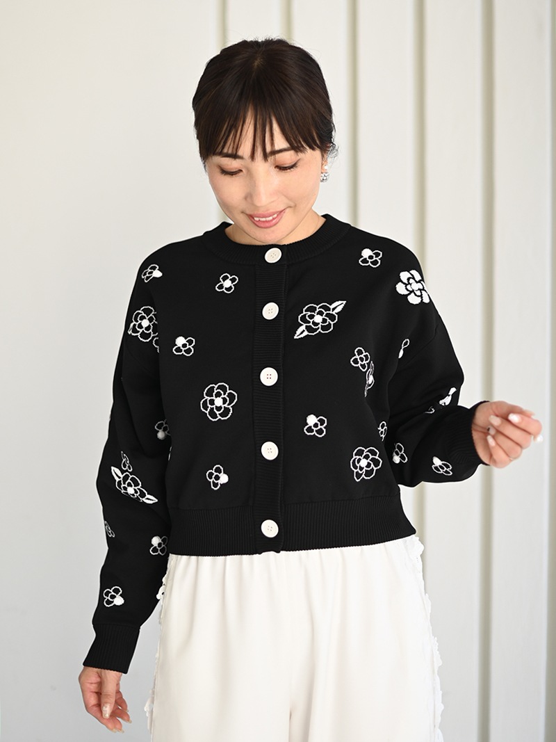 フルールカーディガン | Cardigan,長袖 | | TREFLE＋1（トレフルプラス