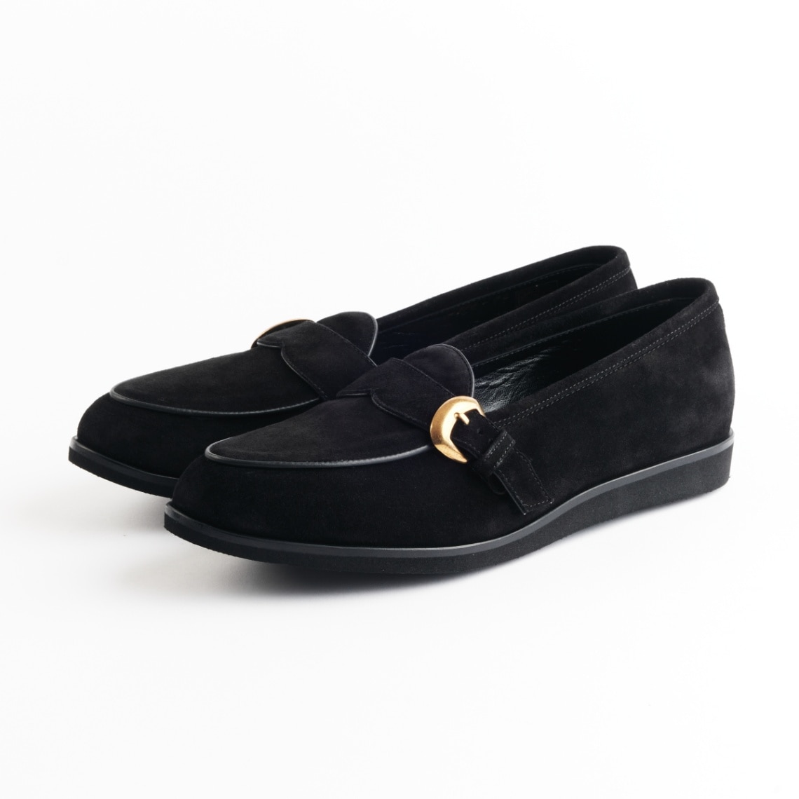 デュカルス DOUCALS ローファー タッセル スエード カーフ Uチップ