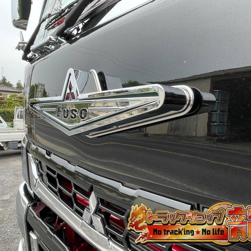 ステンレス 中型 バスマーク アンドン 【鏡面】 奥目 8mm丸棒巻き LED