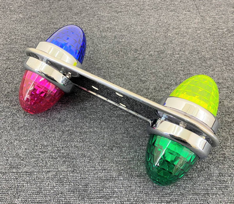 鏡面ステンレス 【17.5インチ】 ホイールマーカーステー 2枚セット