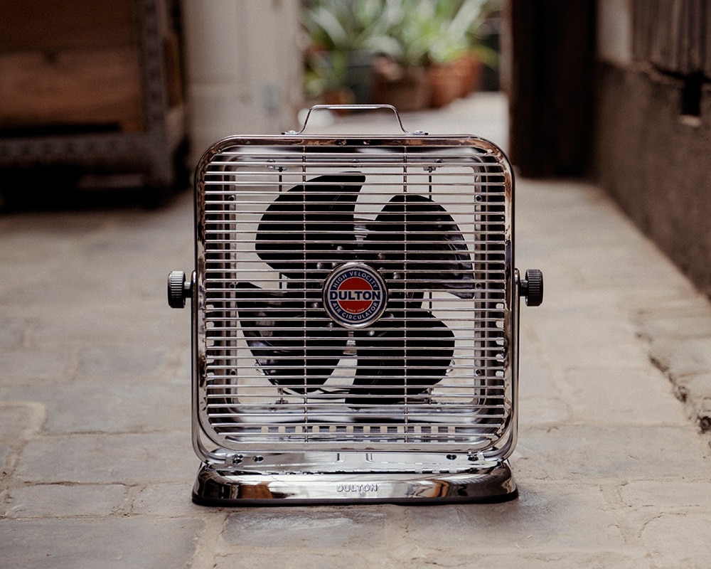 DULTON/ダルトン｜エアサーキュレーター クローム / AIR CIRCULATOR