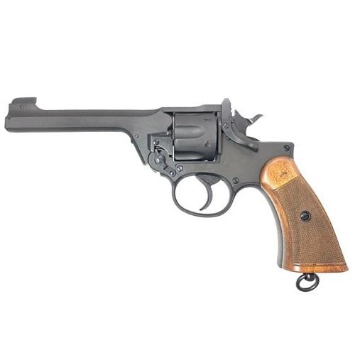 W*H様 エンフィールドリボルバー 木製グリップ モデルガン マルシン W