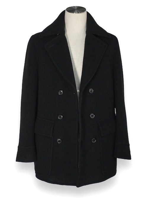 30%OFF BELLANDI社 ピーコート ブラック 5351POUR LES HOMMES 5351