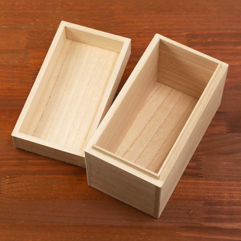 桐箱 1 000万円サイズ 札入れ・紙幣入れ 印籠箱 箱長の桐工芸品 Bill