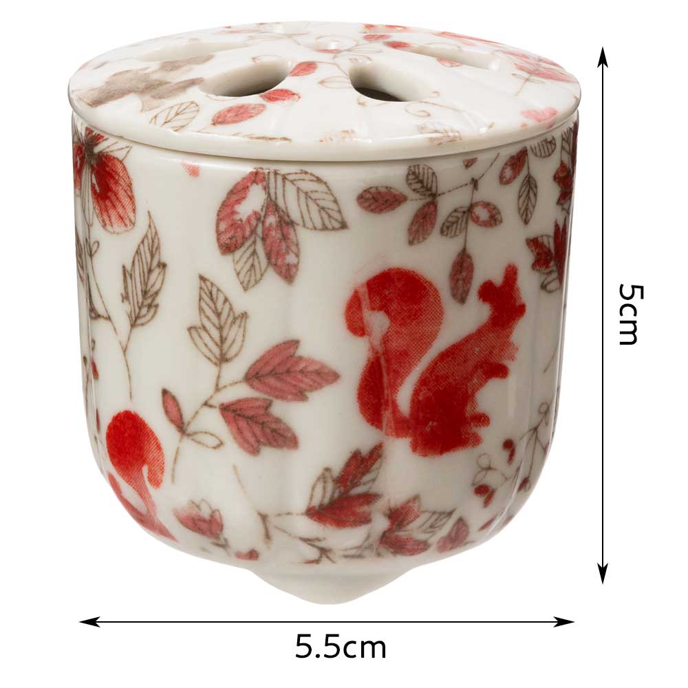 瀬戸焼 ミニ香炉 フォレスト お香 練香 香木 空薫 インテリア 愛知県の