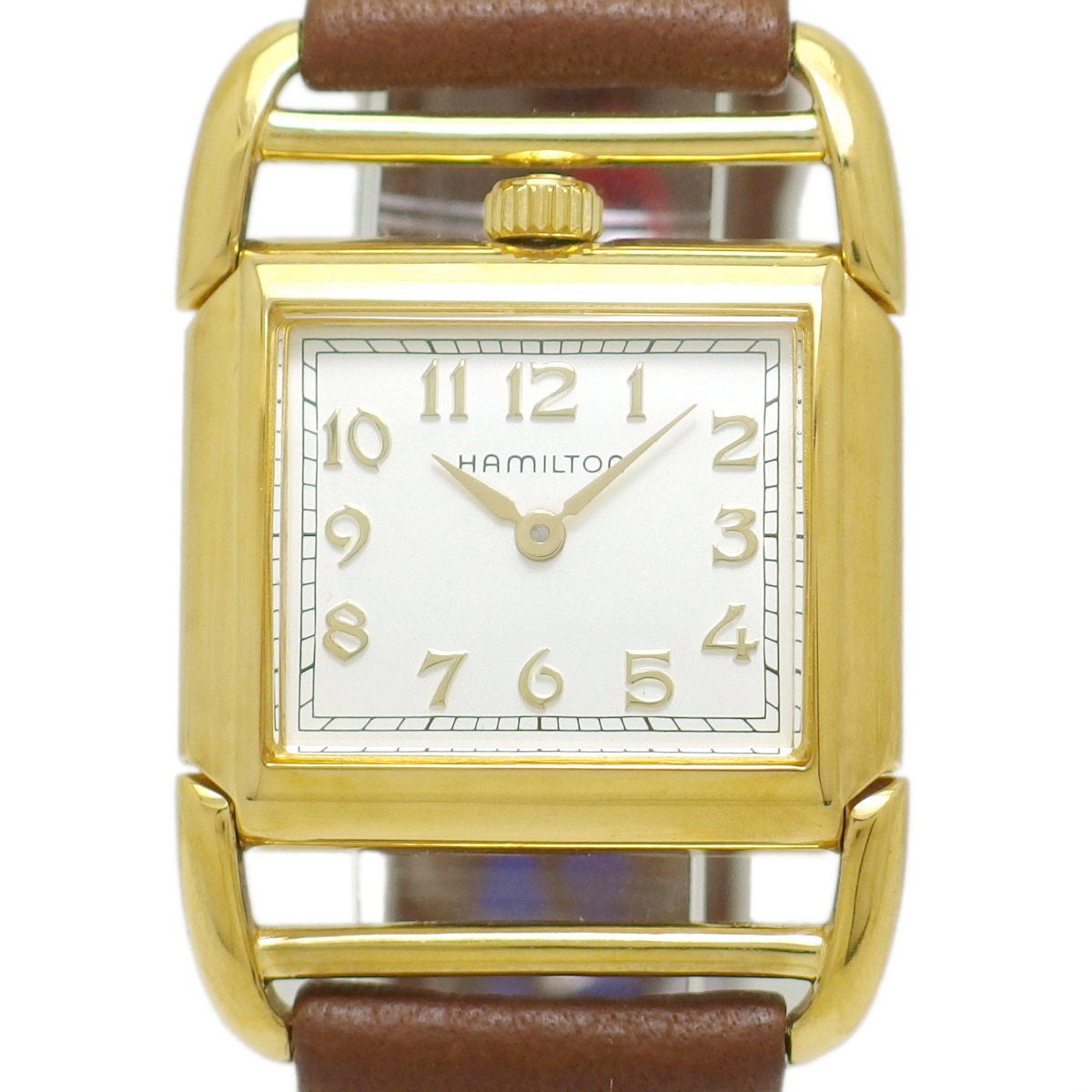 ハミルトン コントアー レジスタードエディション 6176 金メッキ