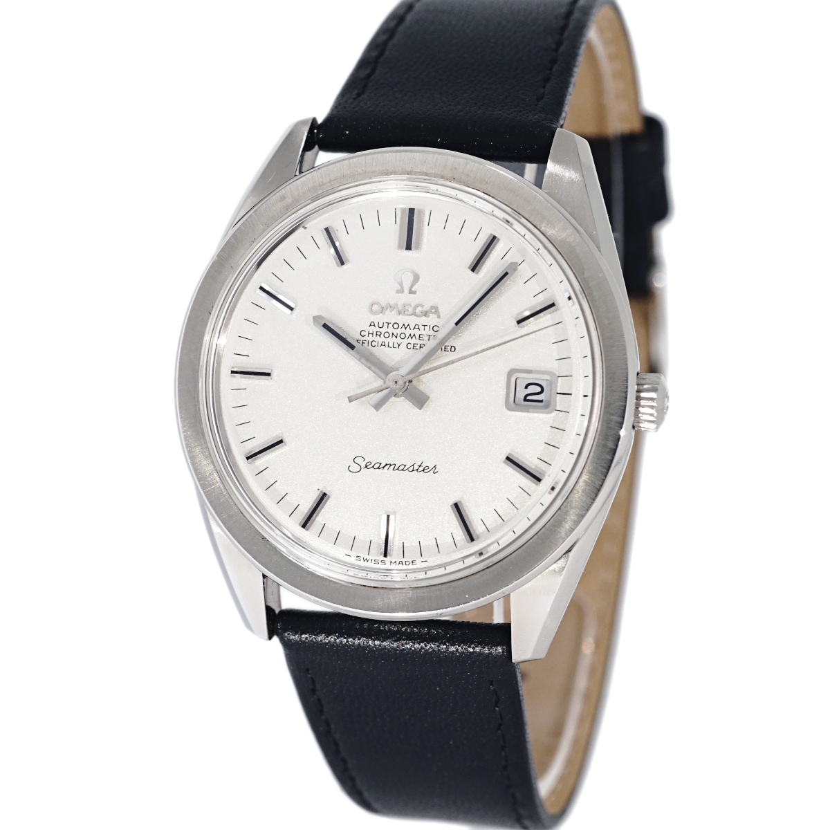 オメガ シーマスター クロノメーター 168.022 純正尾錠 新品純正風防